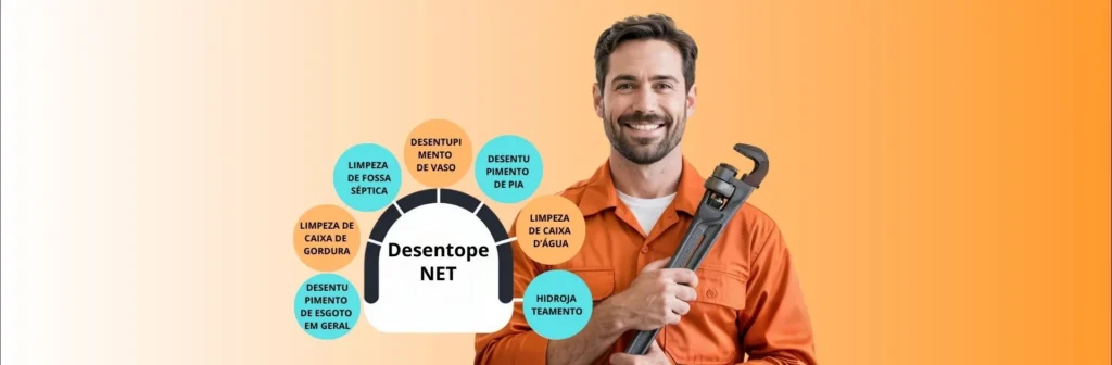 Rede melhores Desentupidoras de esgoto da cidade mobile